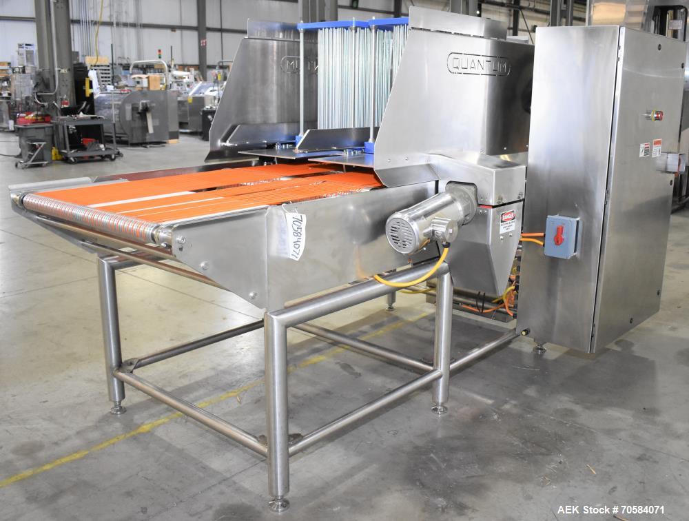 Used Quantum Model P200 Pepperoni Topping Applicator
